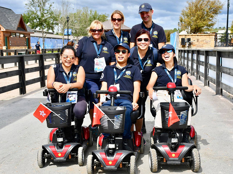 The Hong Kong Jockey Club Para Dressage Squad